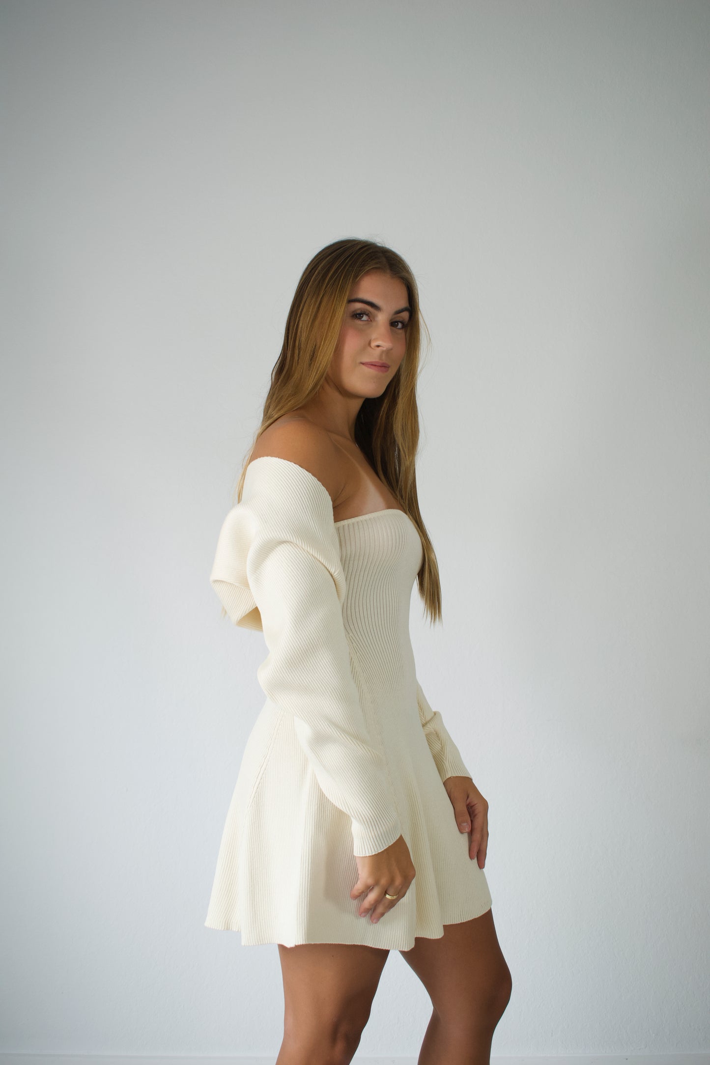 ALANA CREAM DRESS